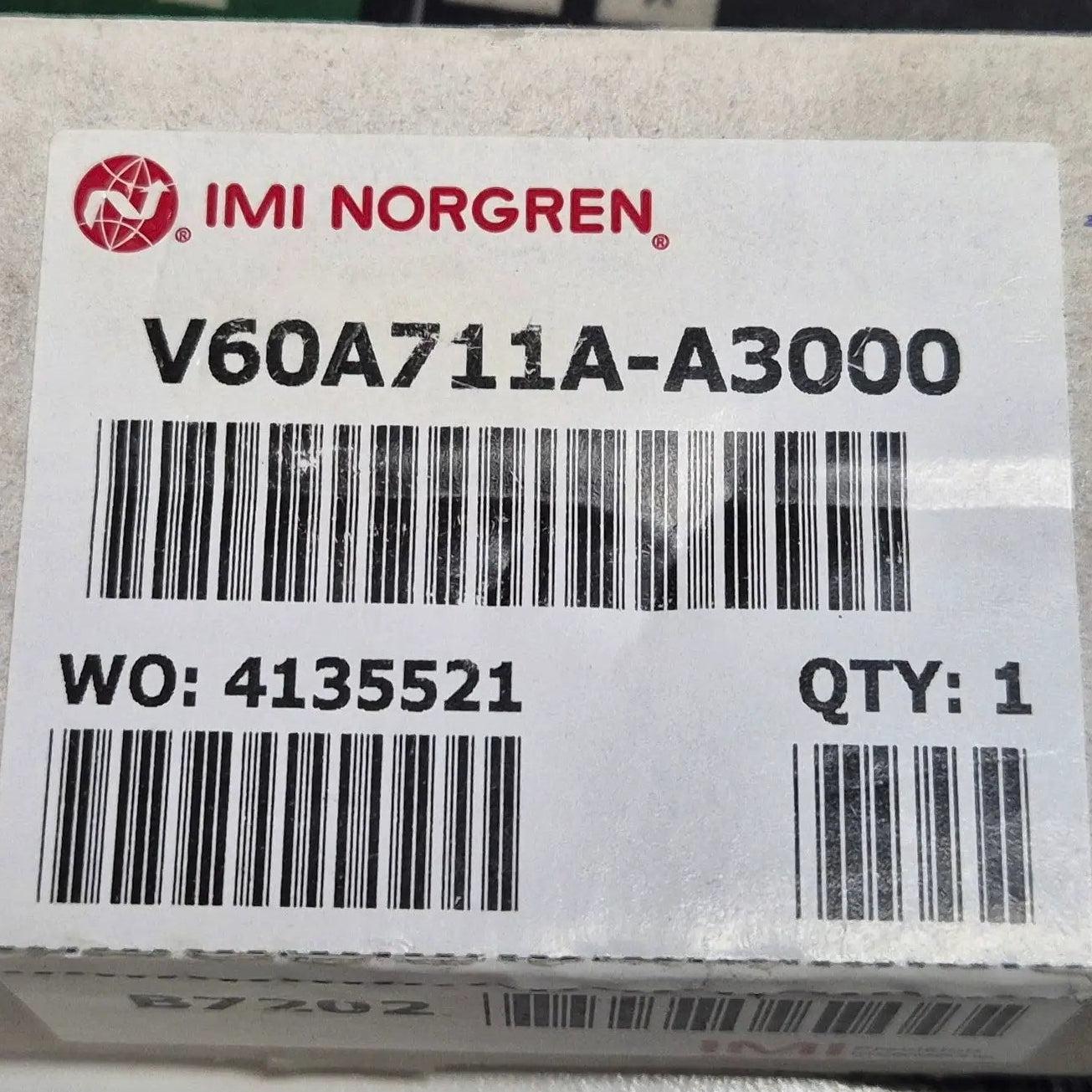 IMI Norgren V60A711A-A3000 Inline Directional Control Solenoid Valve-Inline Directional Control Solenoid Valve-Used Industrial Parts