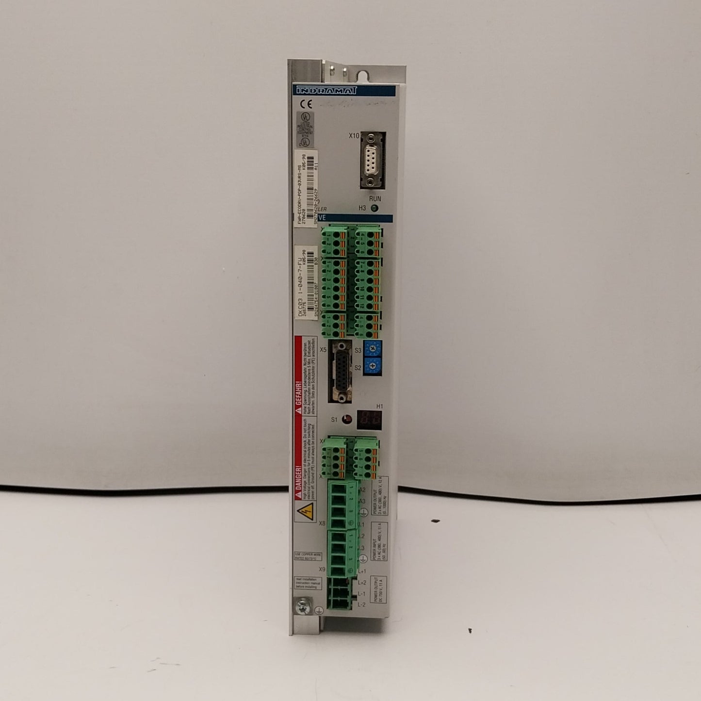 Indramat Ecodrive DKC03 1 040 7 FW Drive Controller-Drive Controller-Used Industrial Parts