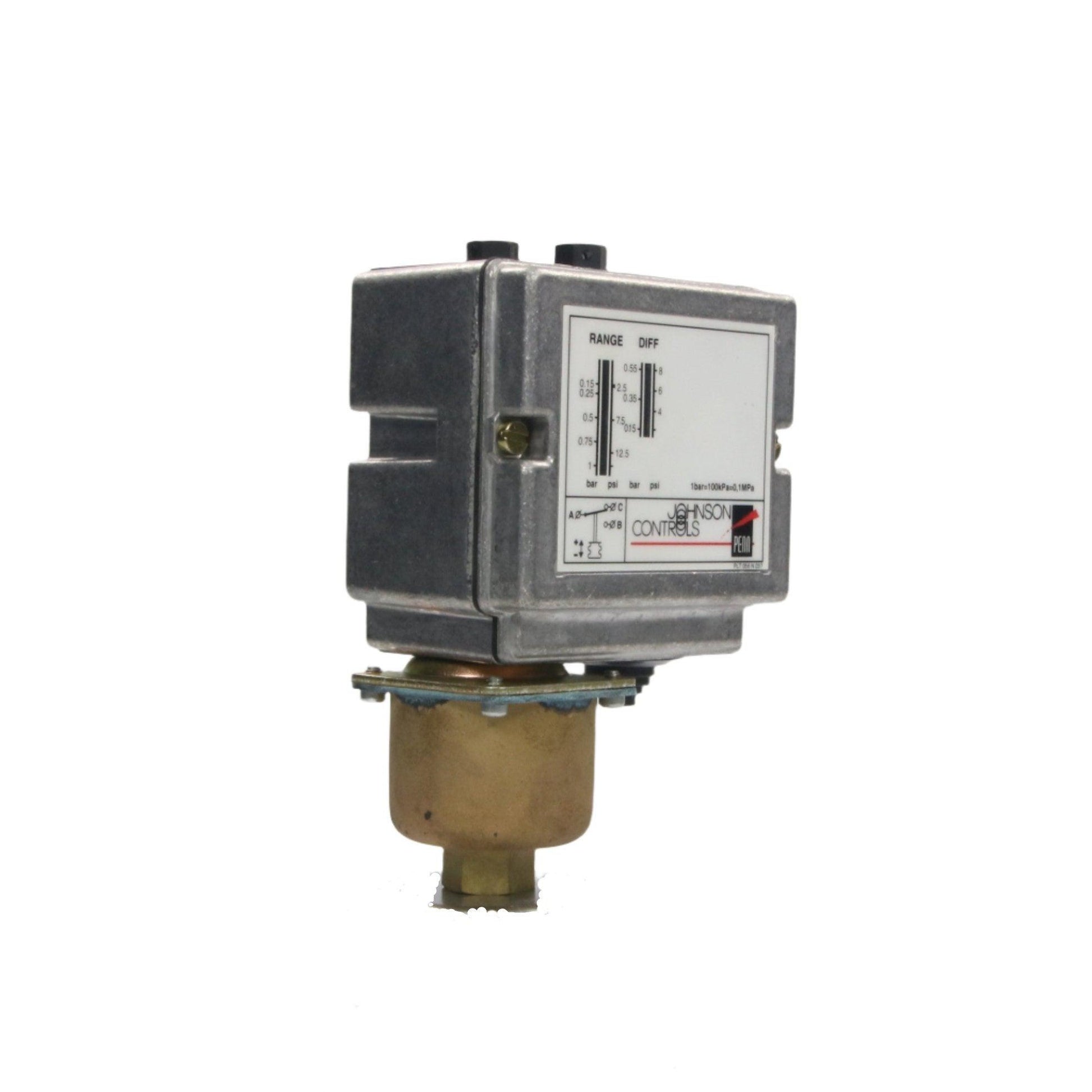 Johnson Controls P48AAA 9110 Pressure Control-Pressure Control-Used Industrial Parts
