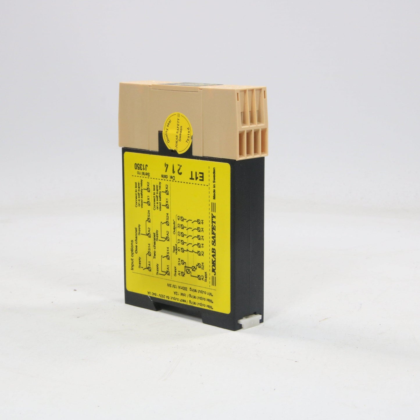 Jokab Safety E1T 0s Safety Relay-Safety Relay-Used Industrial Parts