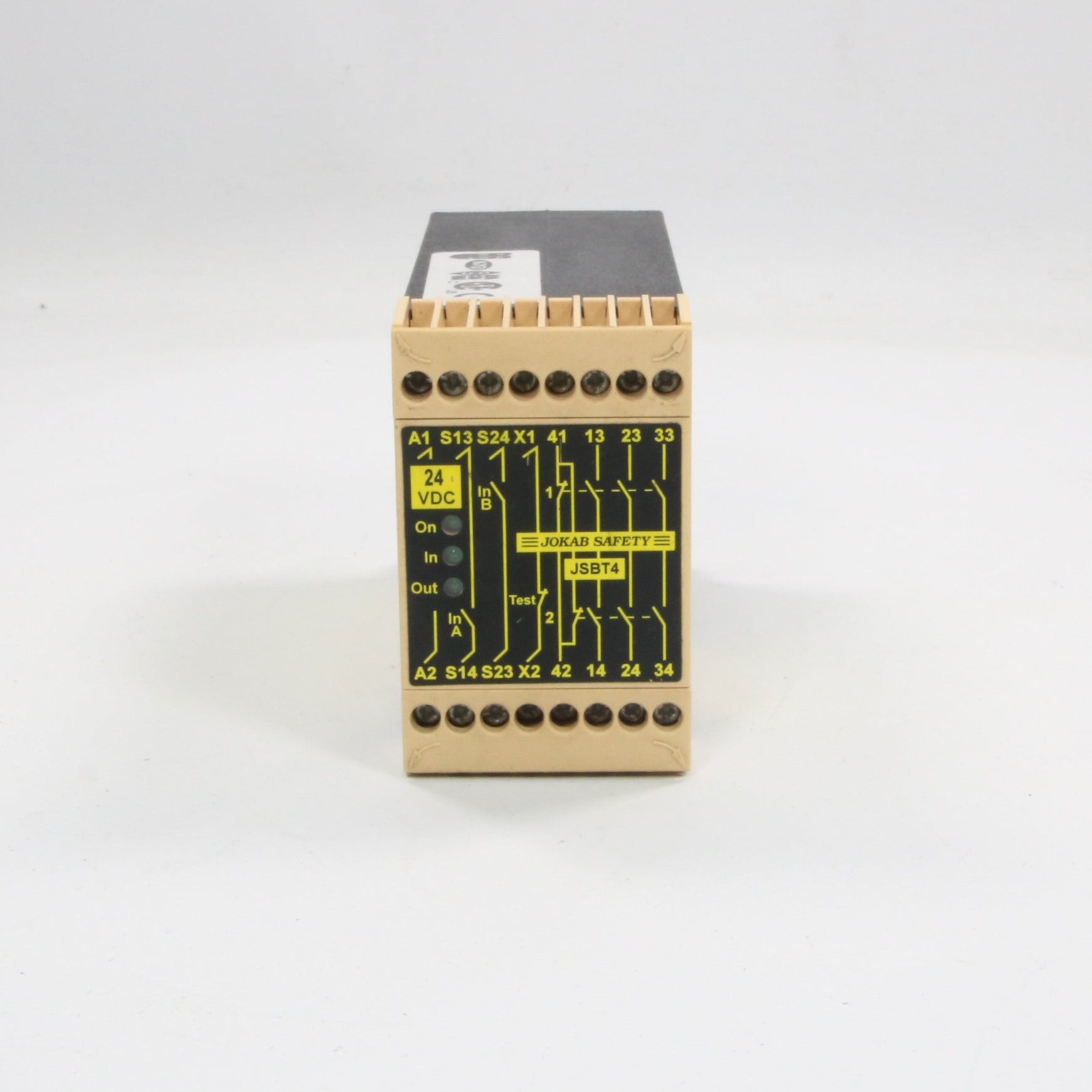 Jokab Safety JSBT4 VDC Safety Relay-Safety Relay-Used Industrial Parts