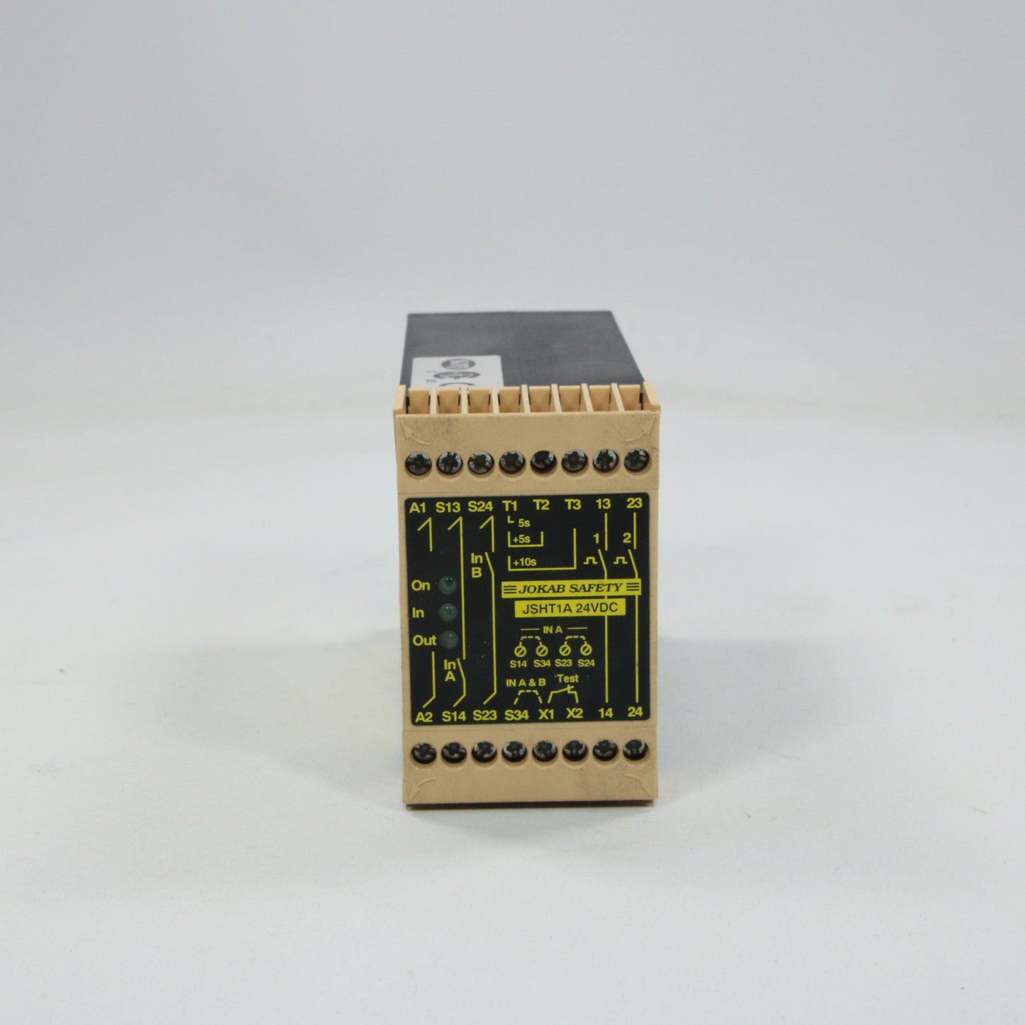 Jokab Safety JSHT1A 24VDC Relay-Safety relais-Used Industrial Parts