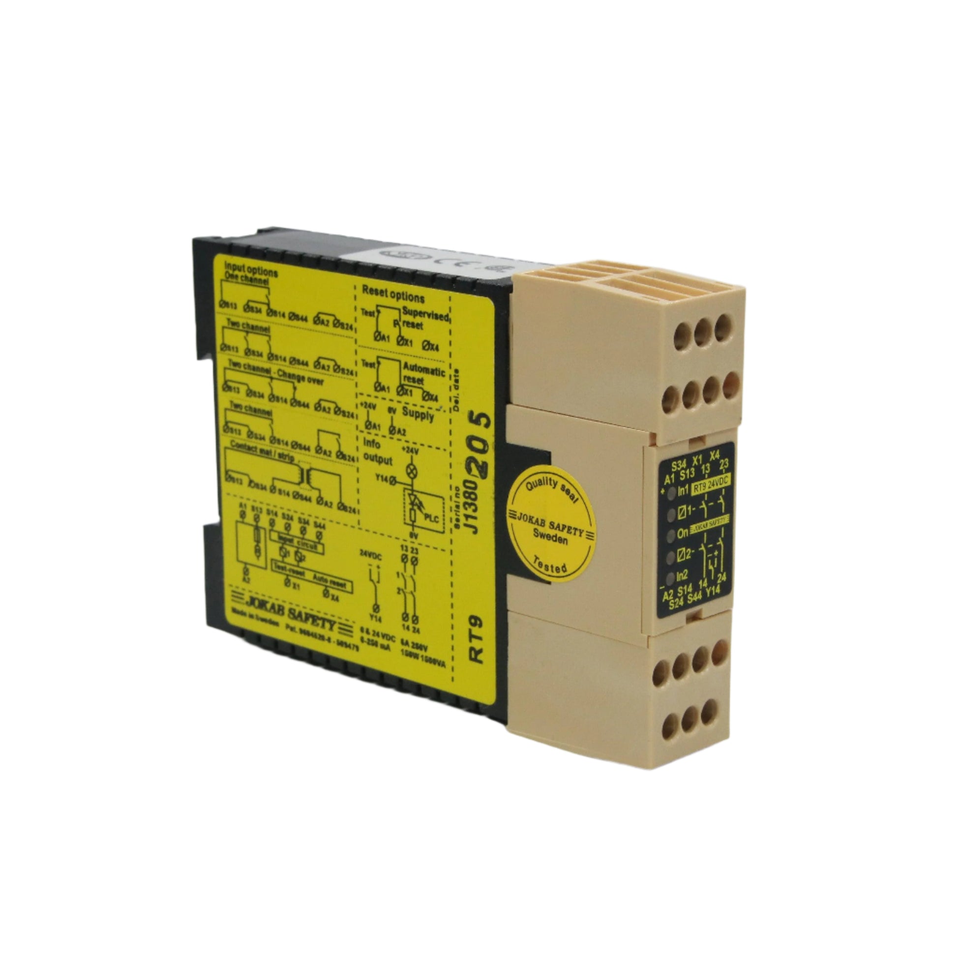 Jokab Safety RT9 24VDC-Safety relays-AB-02-02-01-6152423780763-Used Industrial Parts