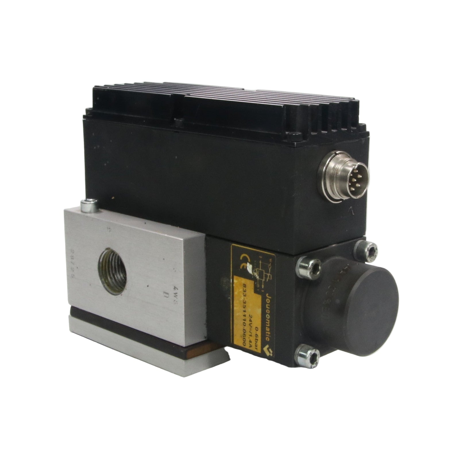 Joucomatic 833-351110-0600 Sentronic Proportional Pressure Control Valve-Proportional Pressure Control Valve-Used Industrial Parts