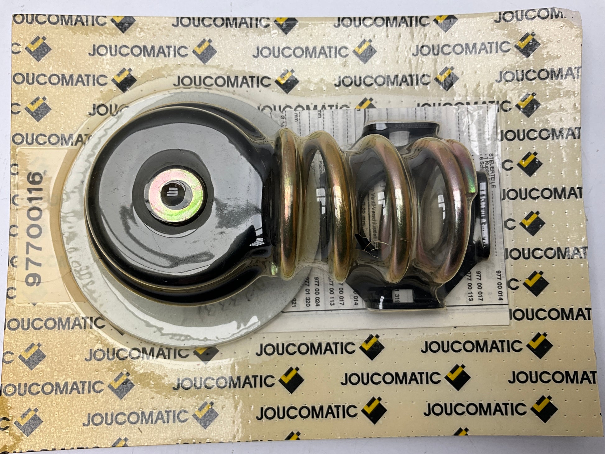 Joucomatic 97700116 Valve Repair Kit-Used Industrial Parts