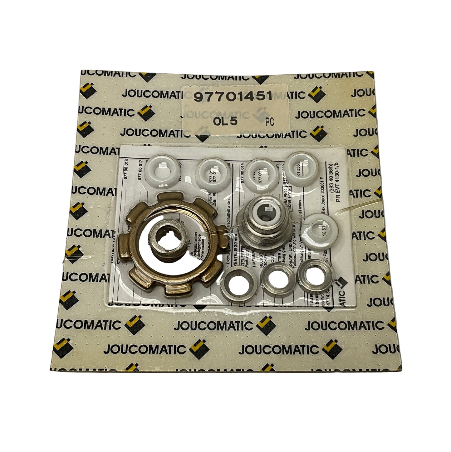 Joucomatic 97701451 Valve Repair Kit-Valve Repair Kit-Used Industrial Parts