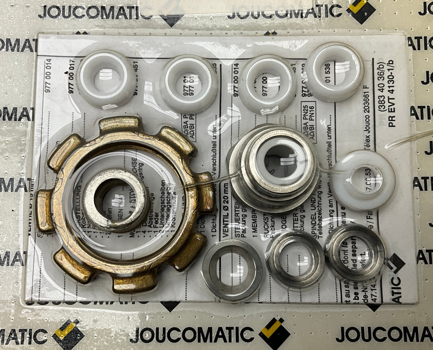 Joucomatic 97701451 Valve Repair Kit-Valve Repair Kit-Used Industrial Parts