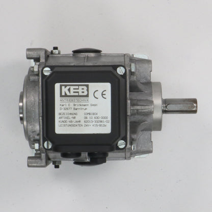 KEB Antriebstechnik COMBIBOX 06.10.630-0000 Clutch Brake-Electromagnetic Clutch Brake-Used Industrial Parts