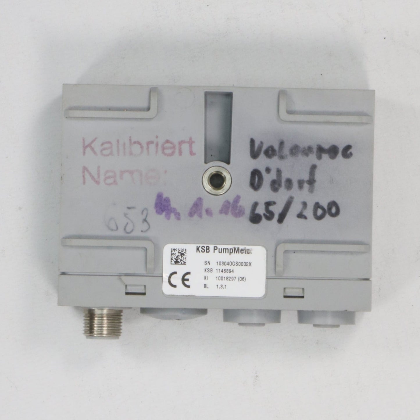 KSB 1146894 Pump Meter-Pump Meter-Used Industrial Parts