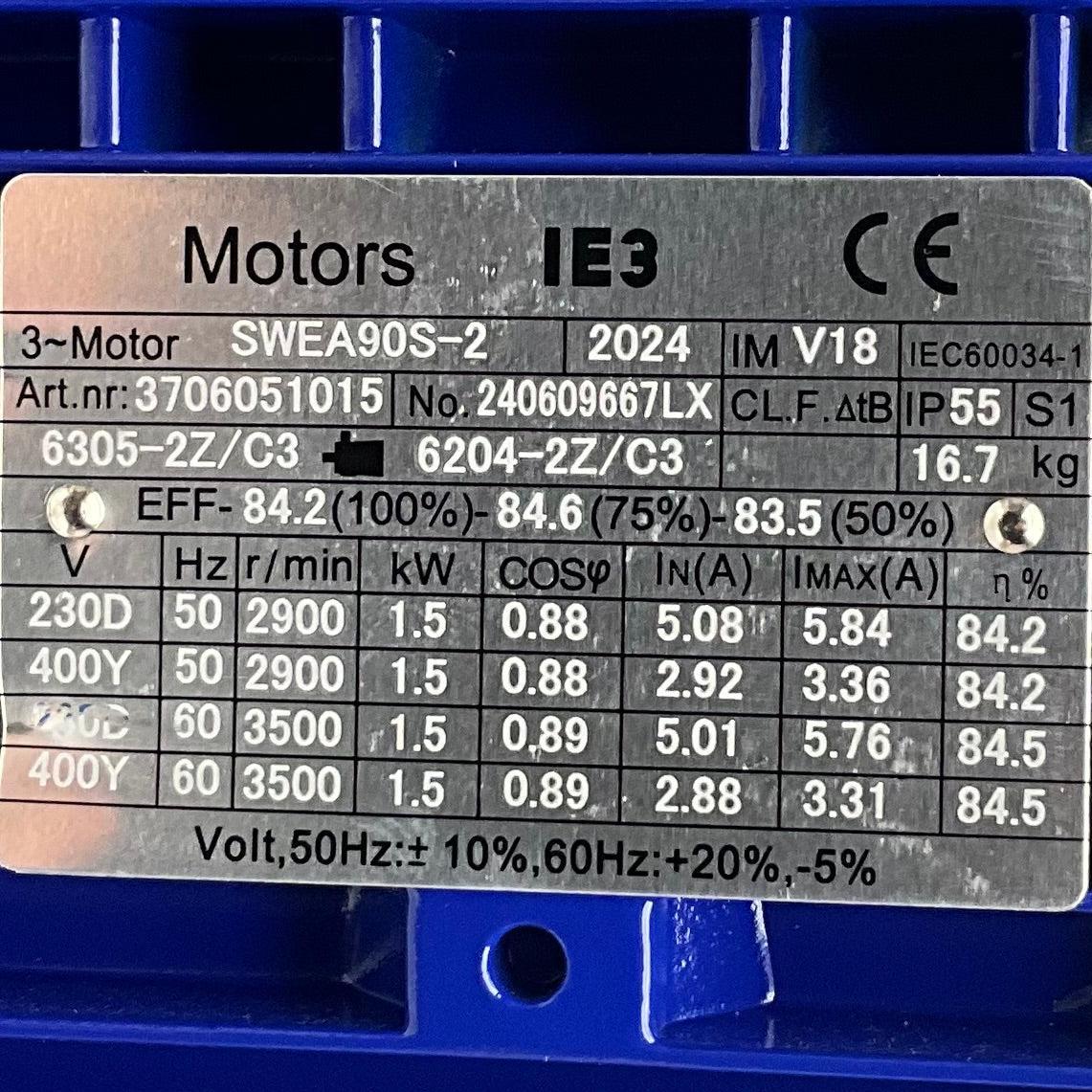 KSB Movitec VSF 6/6 B High-Pressure Inline Centrifugal Pump-Vertical Multistage Centrifugal Pump-Used Industrial Parts