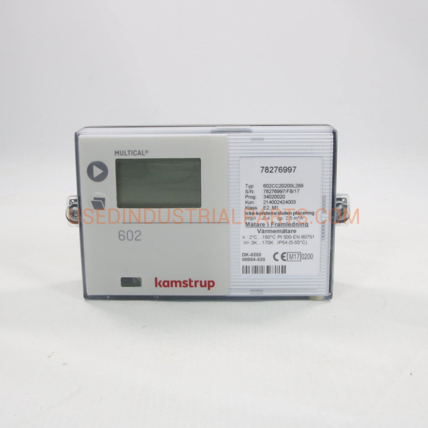 Kamstrup Multical 602 Energy Calculator-Energy Calculator-AD-06-03-Used Industrial Parts