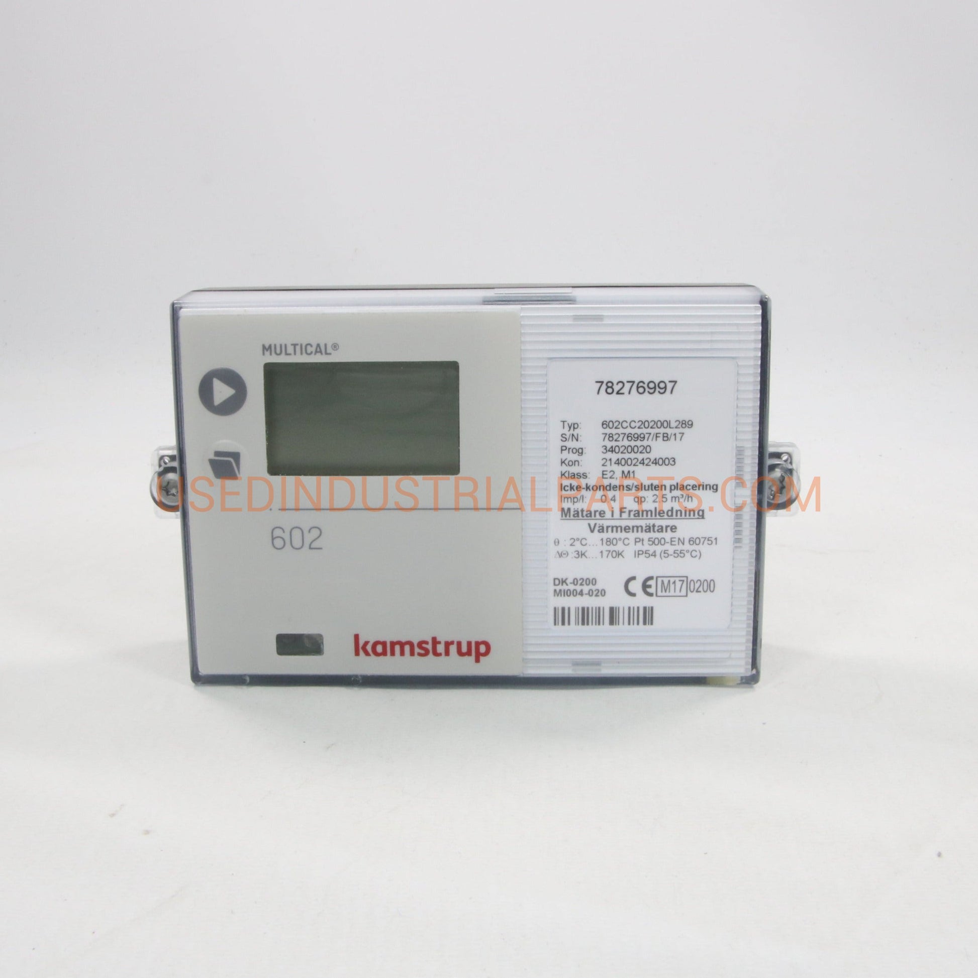 Kamstrup Multical 602 Energy Calculator-Energy Calculator-AD-06-03-Used Industrial Parts