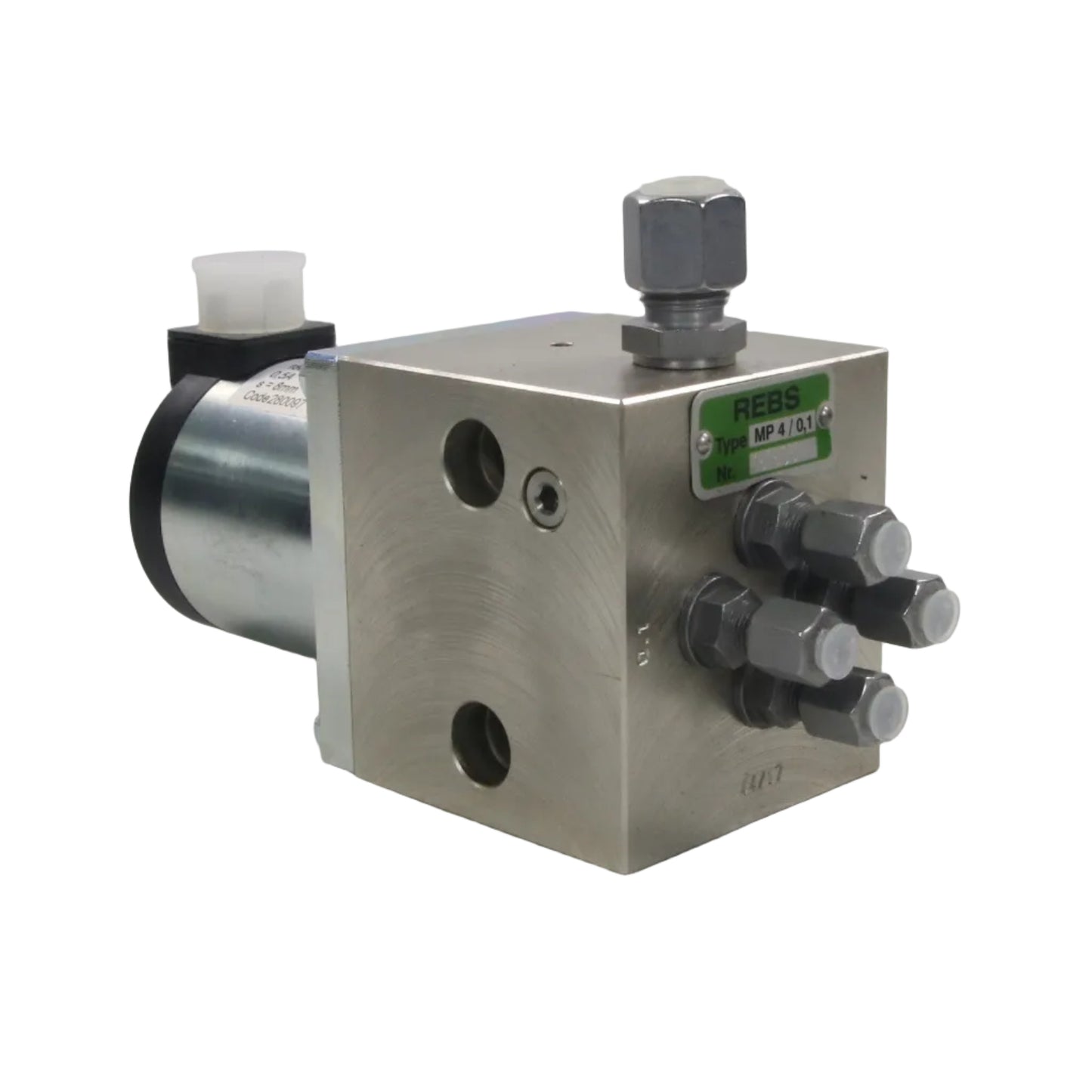 Kendrion Solenoid Actuator & REBS Valve Block Assembly-Solenoid Valve Block Assembly-BC-02-05-03-6152429227286-Used Industrial Parts