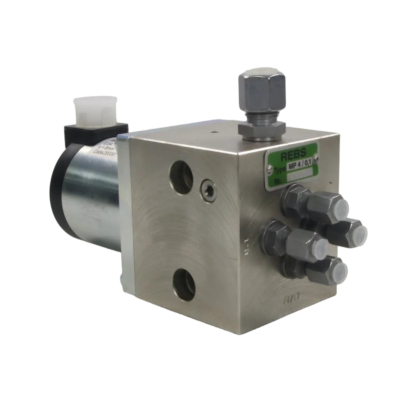 Kendrion Solenoid Actuator & REBS Valve Block Assembly-Solenoid Valve Block Assembly-BC-02-05-03-6152429227286-Used Industrial Parts