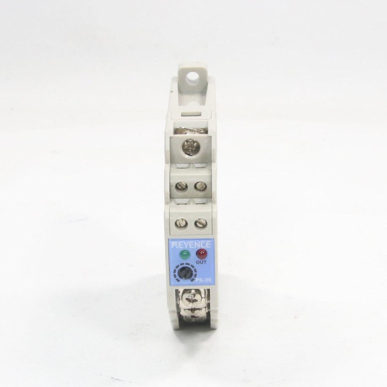 Keyence PS-25 Photoelectric Sensor Amplifier-Photoelectric Sensor Amplifier-Used Industrial Parts