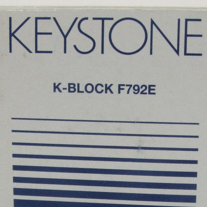 Keystone K-Block F792E Quarter Turn Position Indicator-Quarter-Turn Position Indicator-Used Industrial Parts