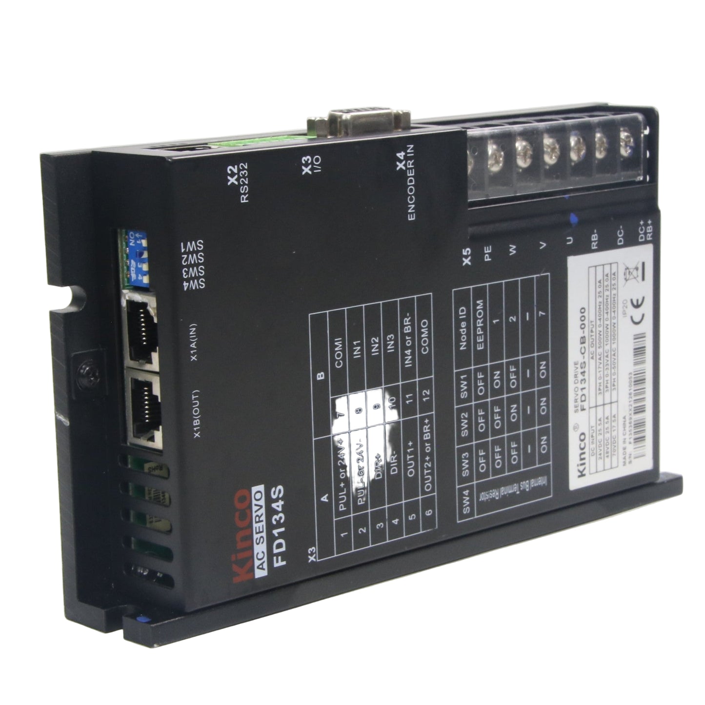 Kinco Automation FD134S-DC servo drive-DC servo drive-Used Industrial Parts