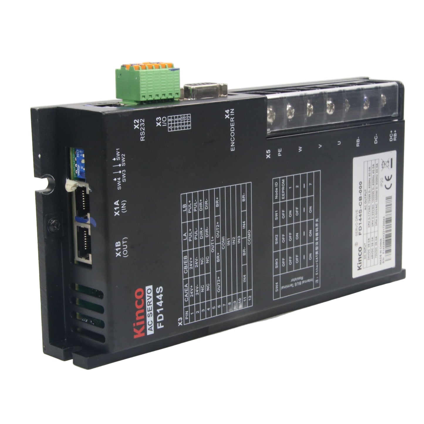 Kinco Automation FD144S-CB-000 DC Drive-DC Drive-Used Industrial Parts