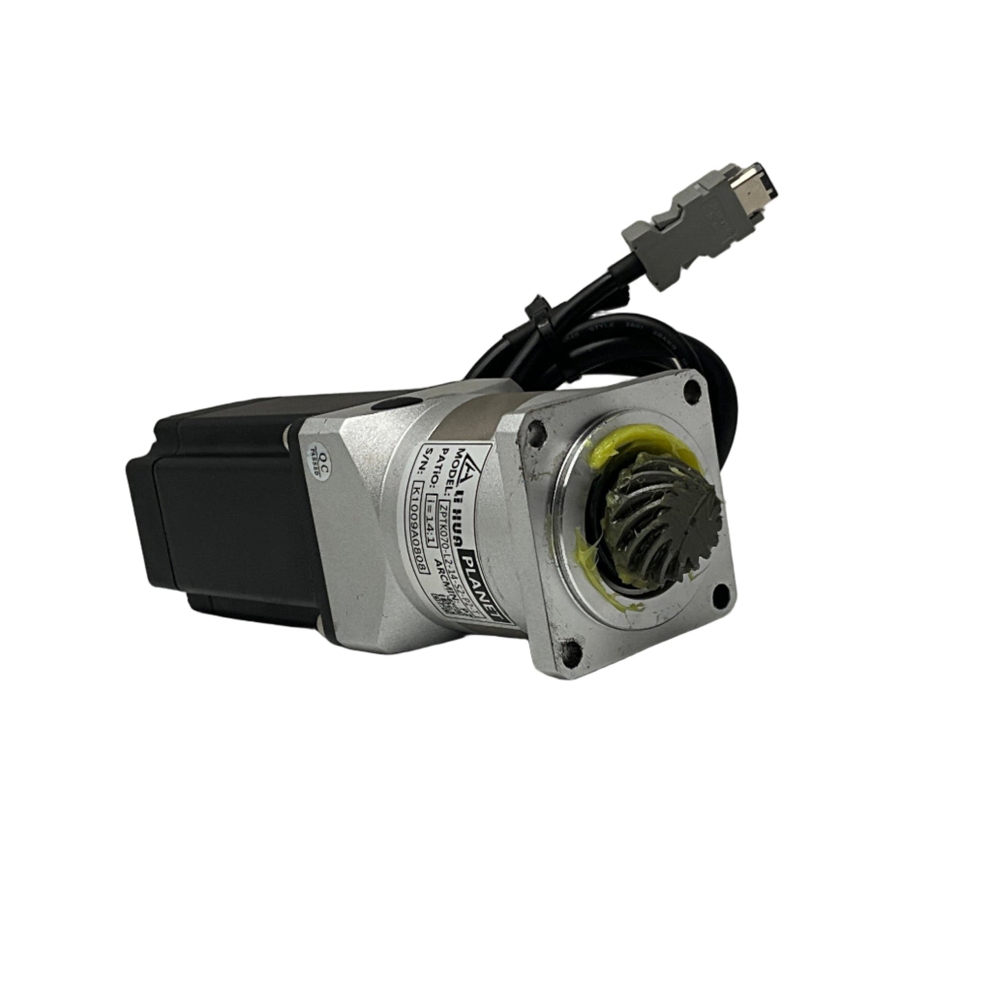 Kinco SMC60S-0040-30MAK-5DSU-(5) AC Servo Motor with Planetary Gearbox-Servo Motor with Planetary Gearbox-01-CA-09-02-04-6152427954917-Used Industrial Parts