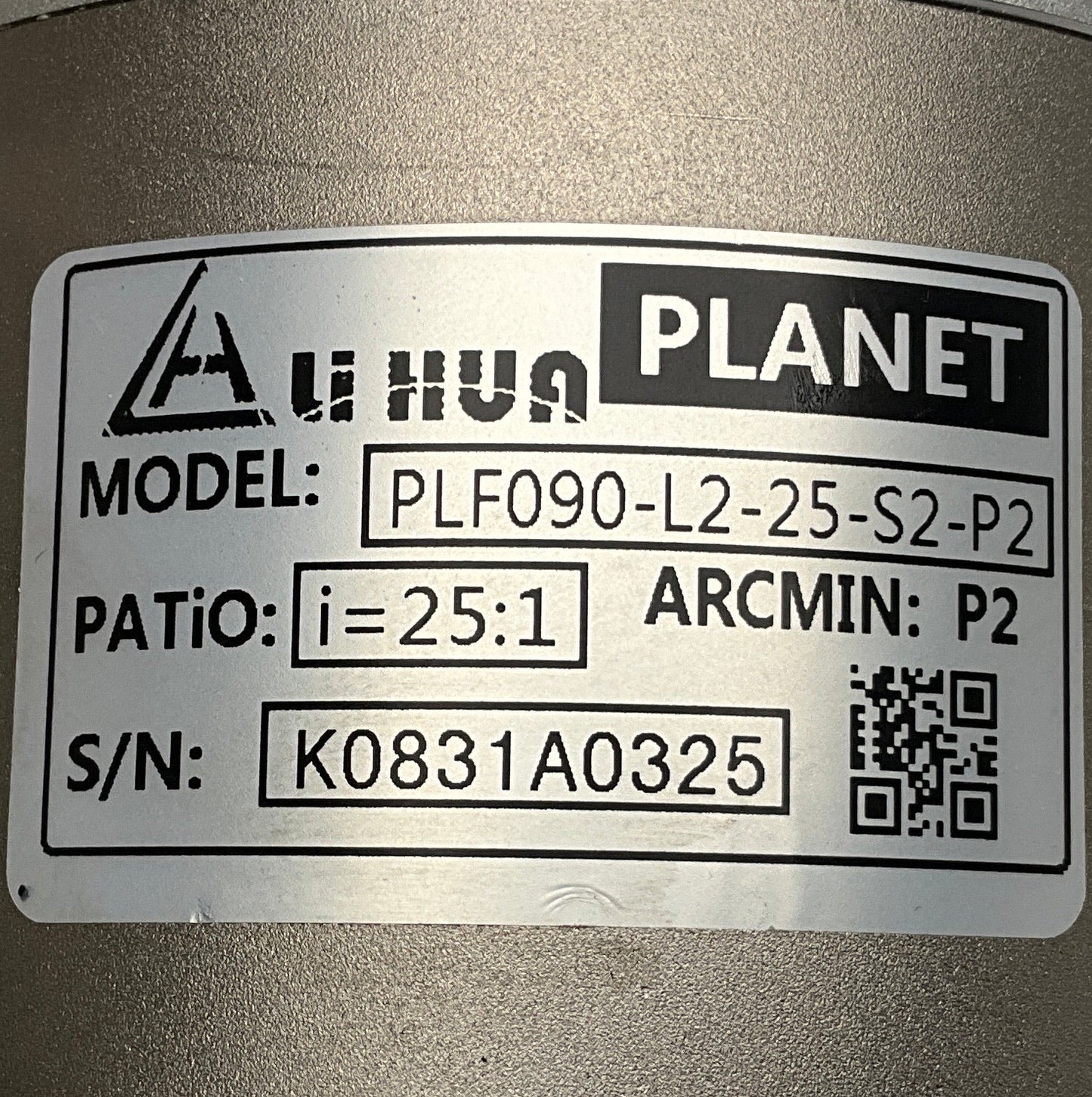 Kinco SMC80S-0075-30MBK-3DSH-(5) AC Servo Motor with Planetary Gear-Servo Motor with Planetary Gearbox-01-CA-12-01-02-6152427965906-Used Industrial Parts