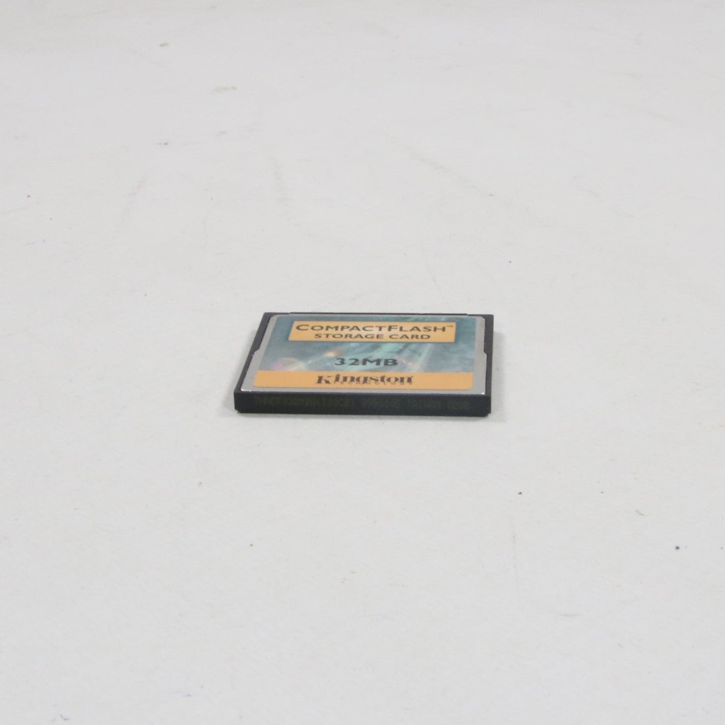 Kingston 32MB CompactFlash Storage Card-CompactFlash Storage Card-Used Industrial Parts