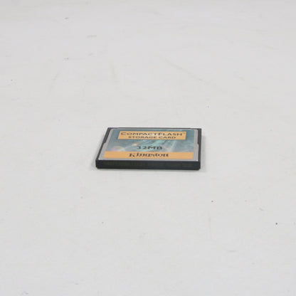 Kingston 32MB CompactFlash Storage Card-CompactFlash Storage Card-Used Industrial Parts