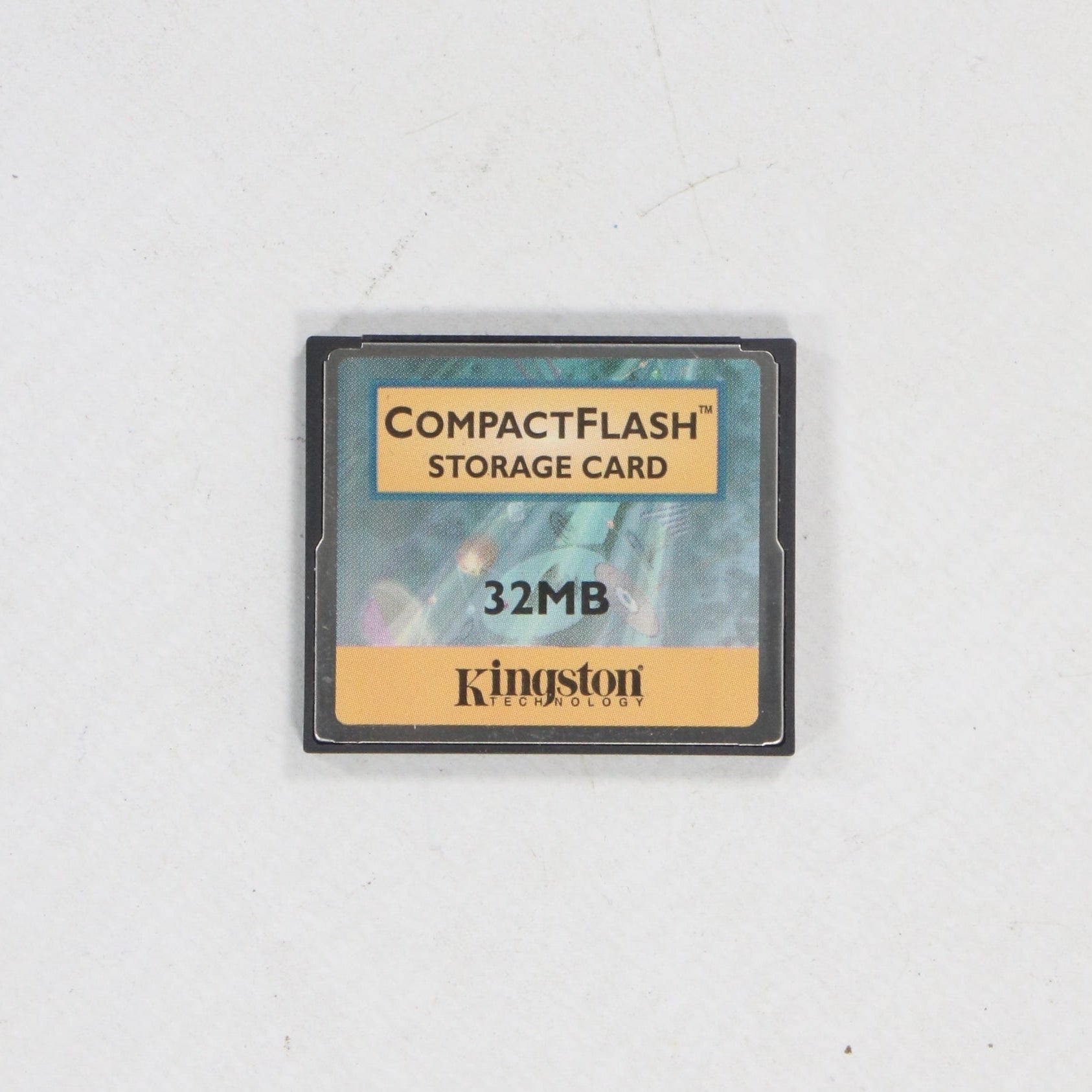 Kingston 32MB CompactFlash Storage Card-CompactFlash Storage Card-Used Industrial Parts