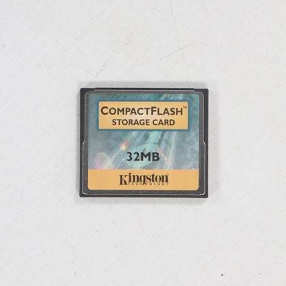 Kingston 32MB CompactFlash Storage Card-CompactFlash Storage Card-Used Industrial Parts