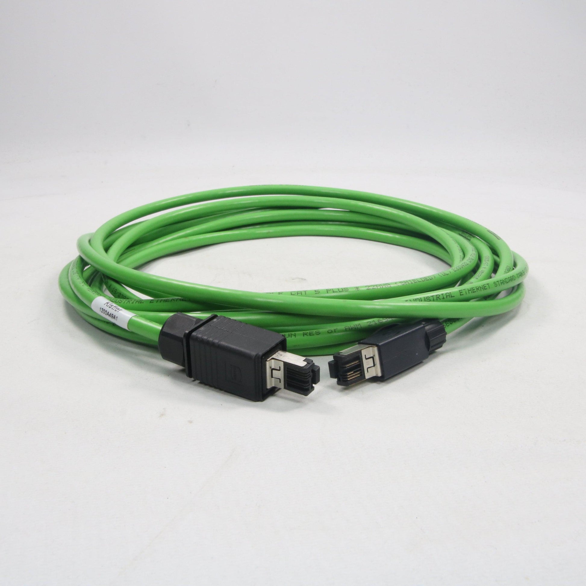 Kistler 1200A49A1 Crossed Communication Cable-Ethernet Cable-Used Industrial Parts