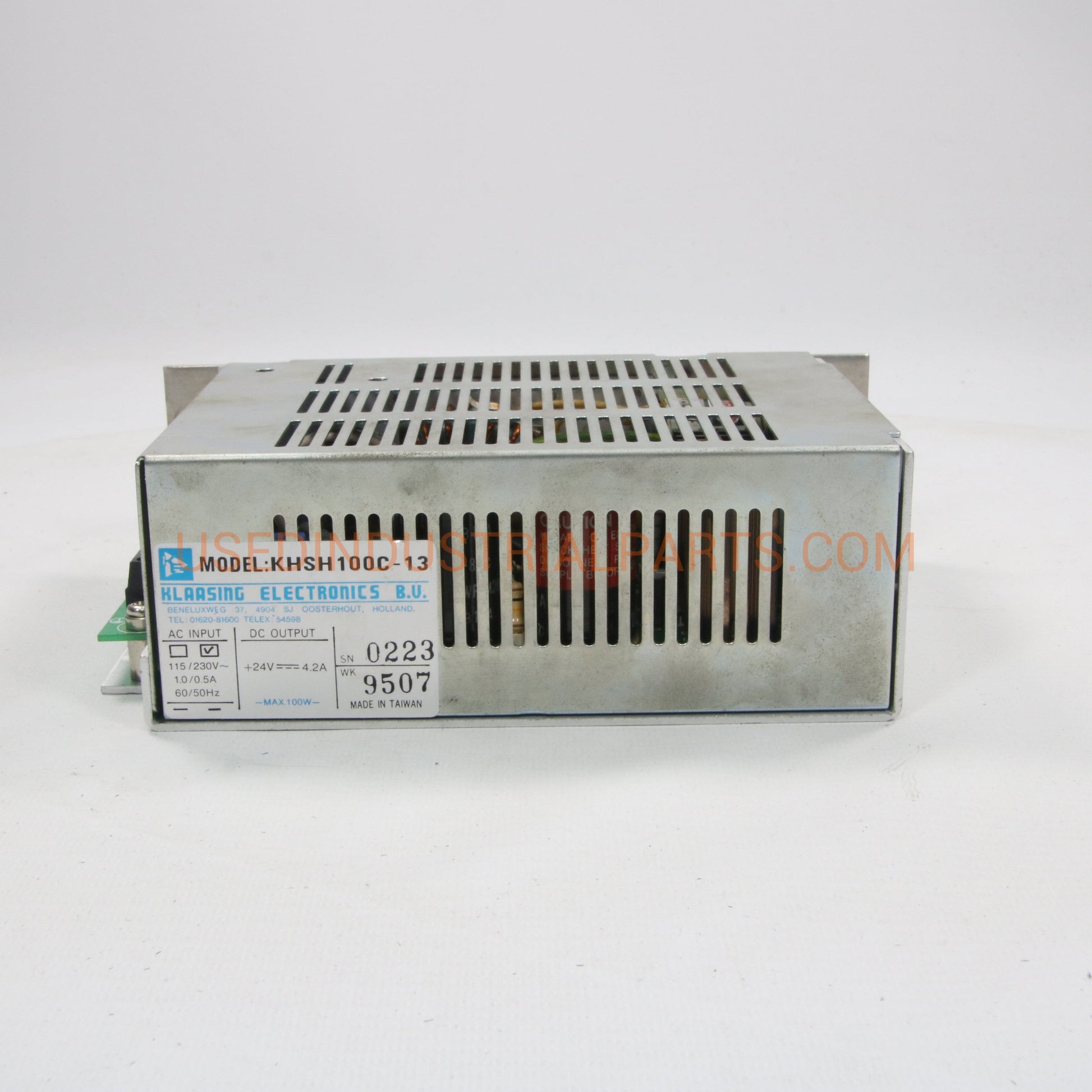 Klaasing Electronics KHSH100C-13 Power Supply-Power Supply-AC-04-01-Used Industrial Parts