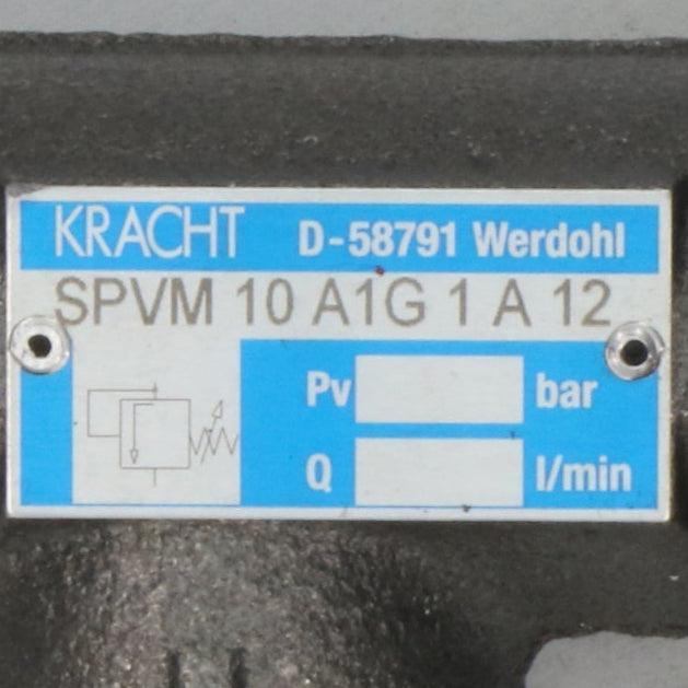 Kracht SPVM 10 A1G 1 A 12 Pressure Relief Valve-Pressure Relief Valve-Used Industrial Parts