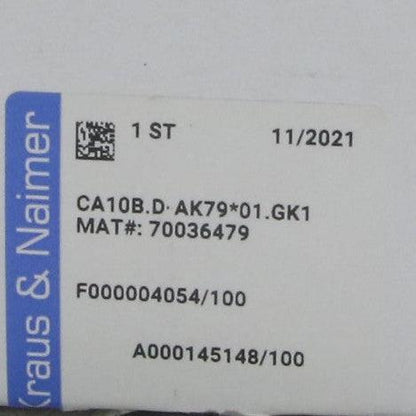 Kraus & Naimer CA10B.D-AK79*01.GK1 Selector Switch - 70036479-Selector Switch-Used Industrial Parts