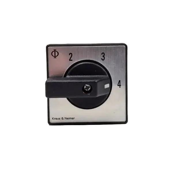 Kraus & Naimer CH10.A251-600.FT2 Rotary Cam Step Switch-Rotary Cam Step Switch-Used Industrial Parts