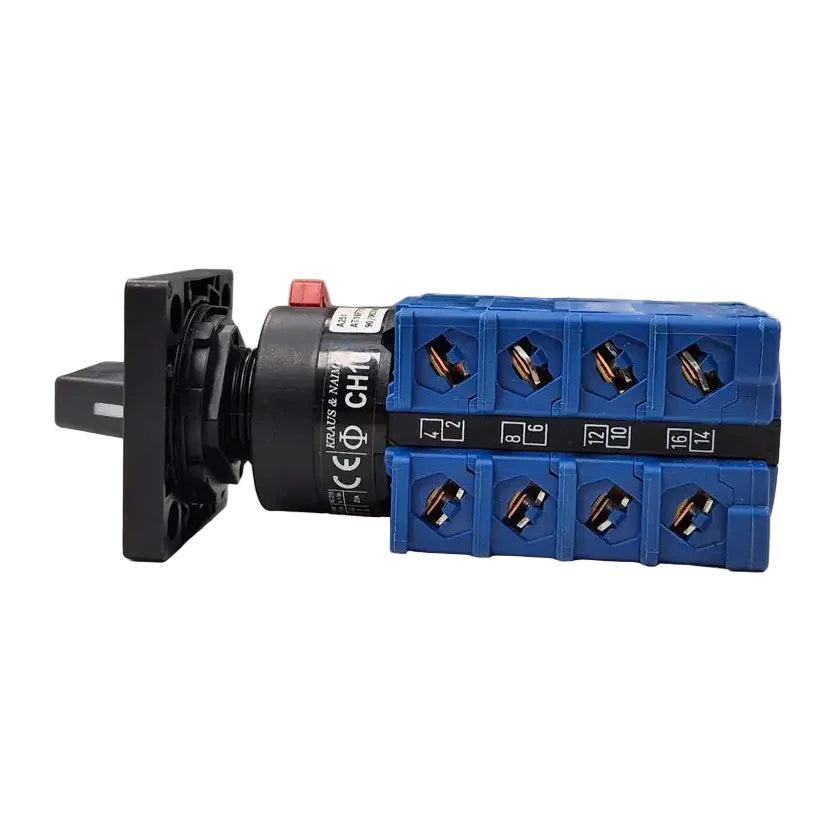 Kraus & Naimer CH10.A251-600.FT2 Rotary Cam Step Switch-Rotary Cam Step Switch-Used Industrial Parts