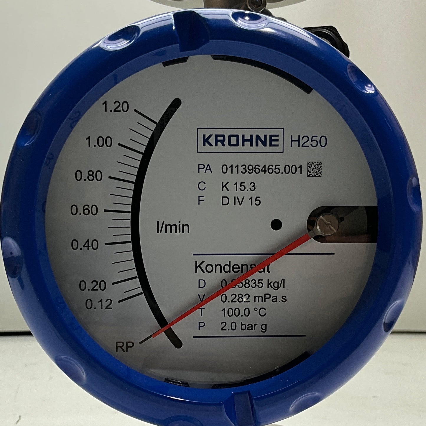 Krohne H250H/RR/M40/ESK Variable Area Flowmeter-Variable Area Flowmeter-Used Industrial Parts