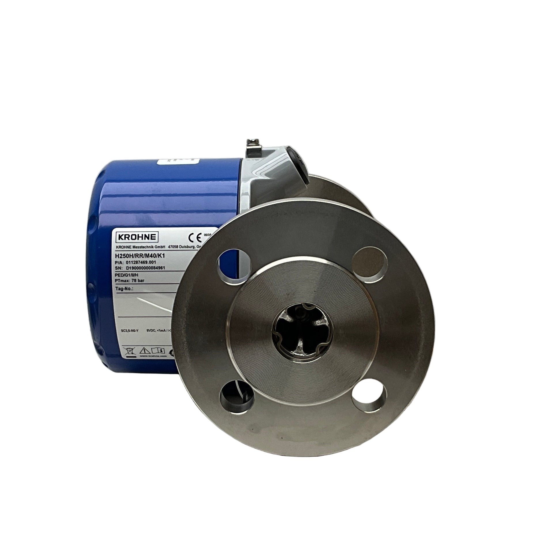 Krohne H250H/RR/M40/K1 Variable Area Flowmeter-Variable Area Flowmeter-Used Industrial Parts