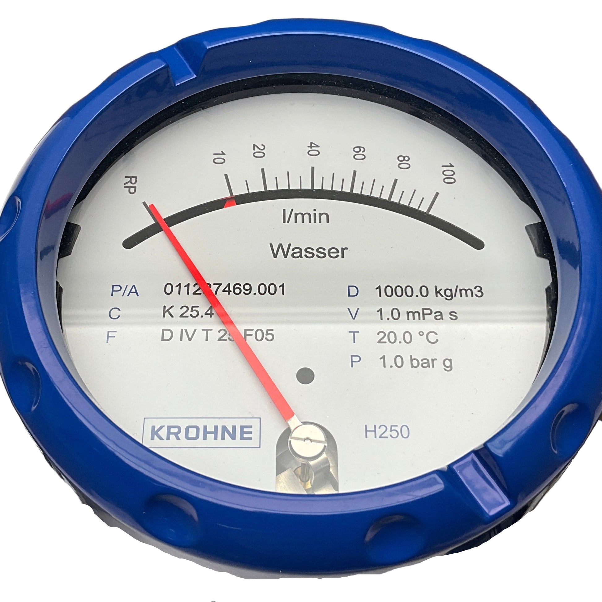 Krohne H250H/RR/M40/K1 Variable Area Flowmeter-Variable Area Flowmeter-Used Industrial Parts
