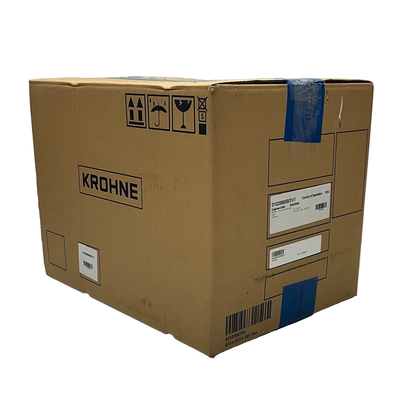 Krohne IFC 300 W Electromagnetic Flow Signal Converter-Signal Converter-Used Industrial Parts