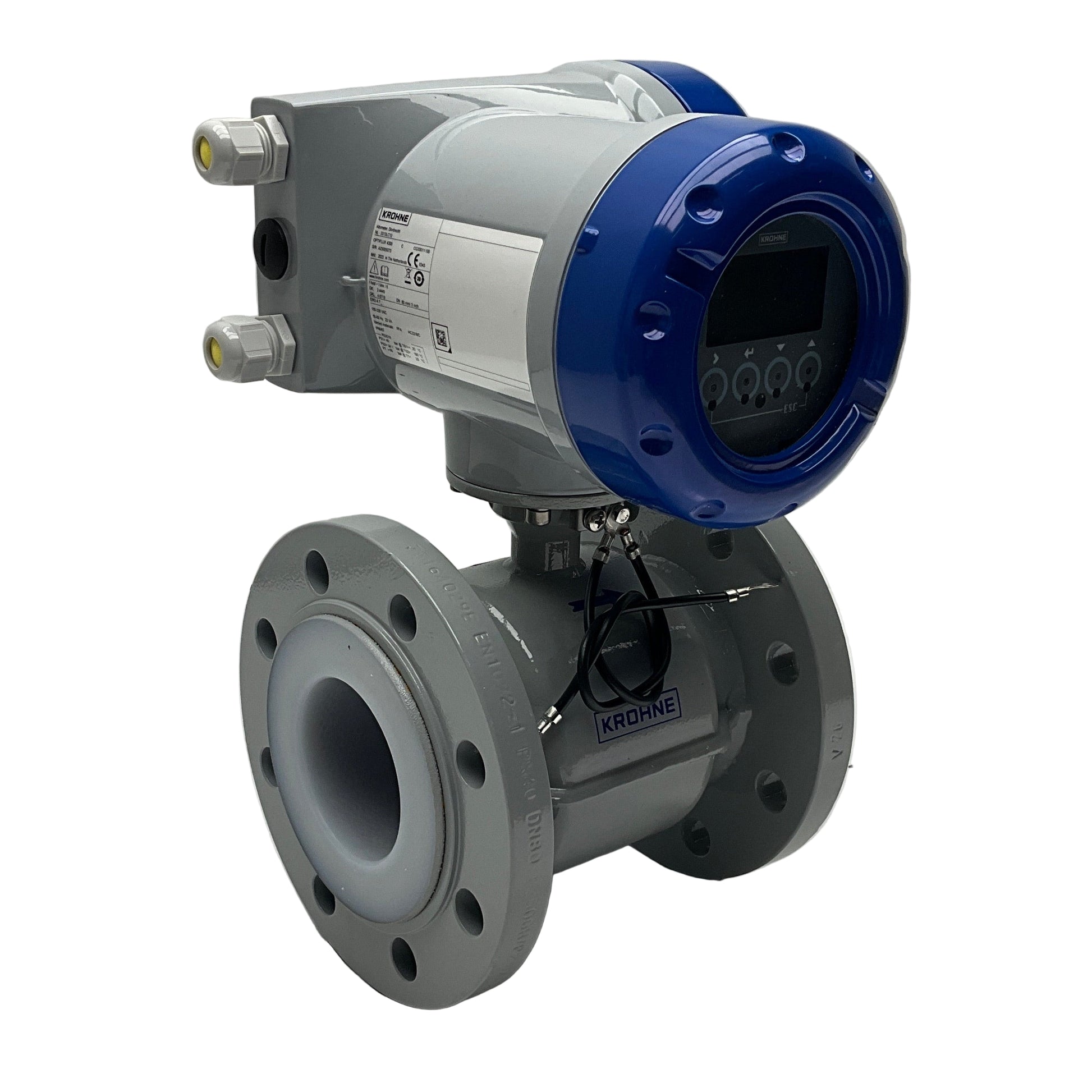 Krohne Optiflux 4300 CG 30011100 Electromagnetic Flowmeter-Electromagnetic Flowmeter-01-AB-03-13-01-6152428242297-Used Industrial Parts