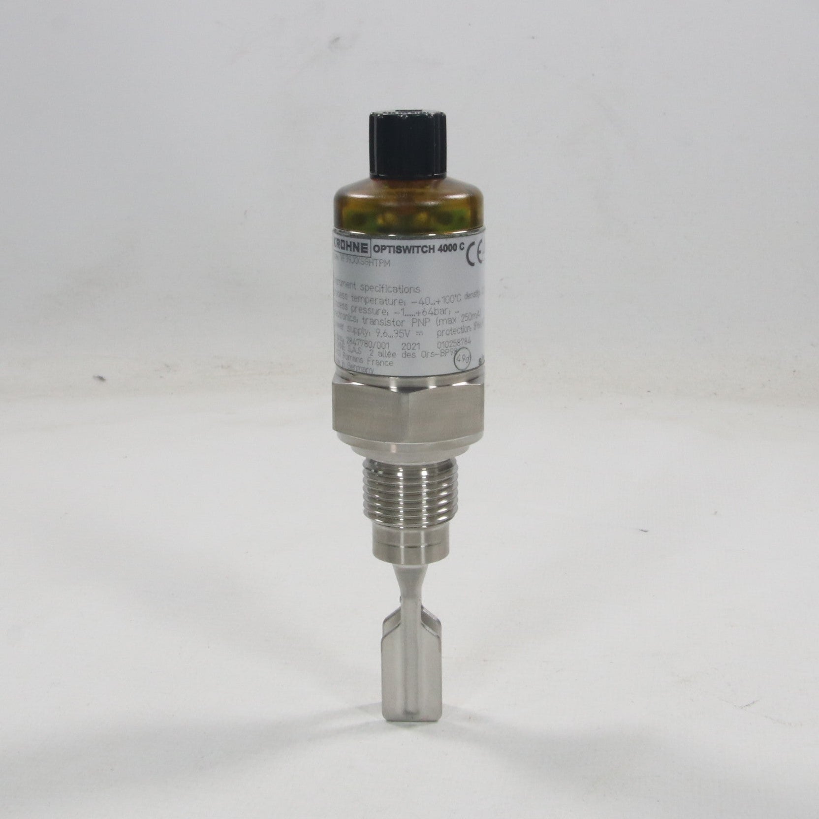 Krohne Optiswitch 4000C Vibration Level Switch - VF39.XXSGHTPM-Vibration Level Switch-Used Industrial Parts