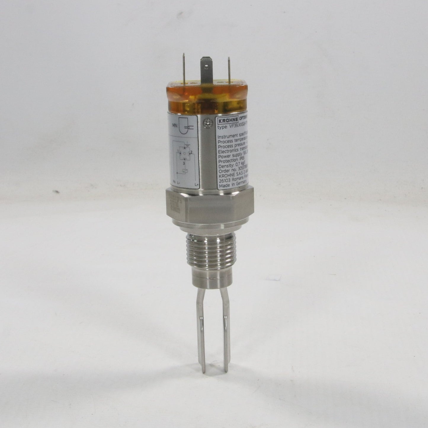 Krohne Optiswitch 4000C Vibration Level Switch - VF39.XXSGHTPV-Vibration Level Switch-Used Industrial Parts