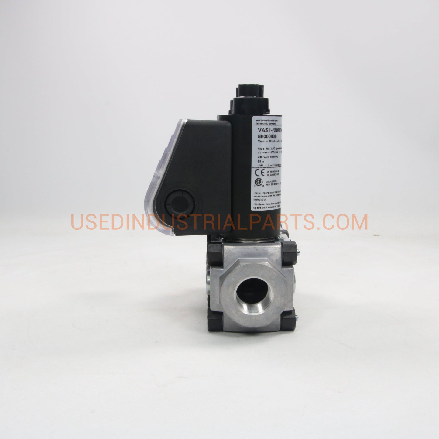 Krom Schroder Gas Solenoid Valve VAS120/-R/NW-VAS1-/20R/NW-Solenoid Valve-BC-04-02-Used Industrial Parts