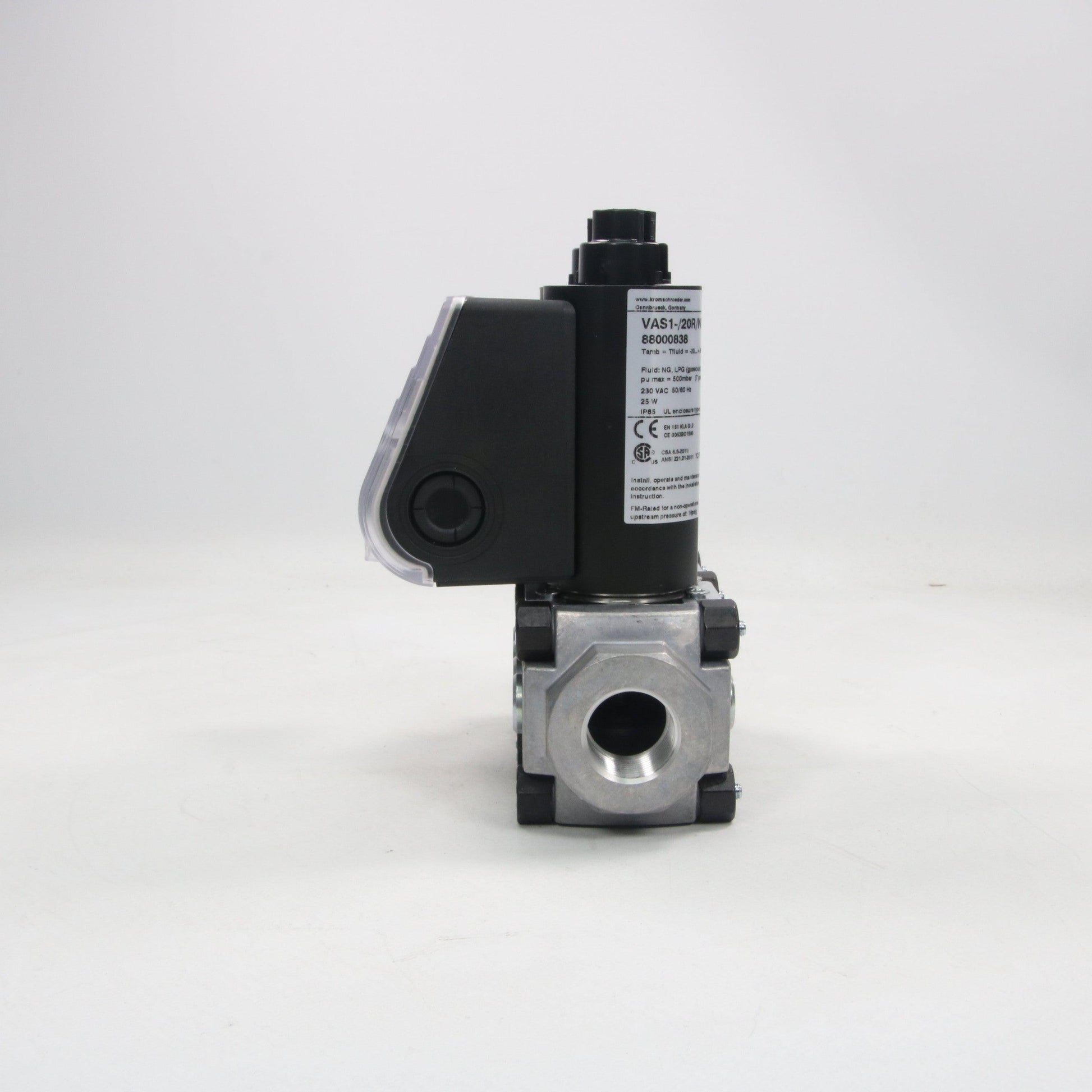 Krom Schroder Gas Solenoid Valve VAS120/-R/NW-VAS1-/20R/NW-Solenoid Valve-Used Industrial Parts