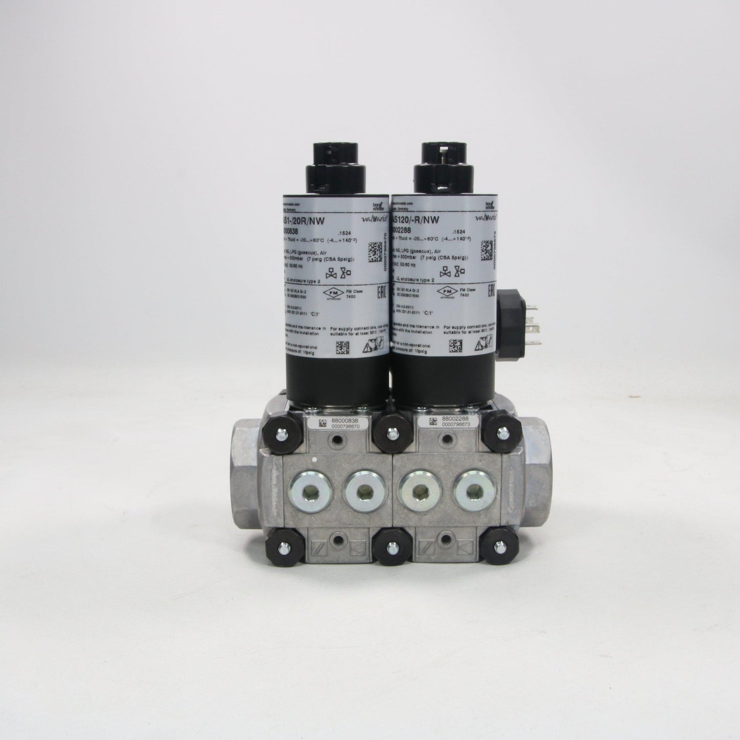 Krom Schroder Gas Solenoid Valve VAS120/-R/NW-VAS1-/20R/NW-Solenoid Valve-Used Industrial Parts