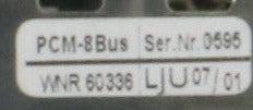 LJU GmbH PCM-8 Bus Control Module-Control Module-AD-05-01-Used Industrial Parts