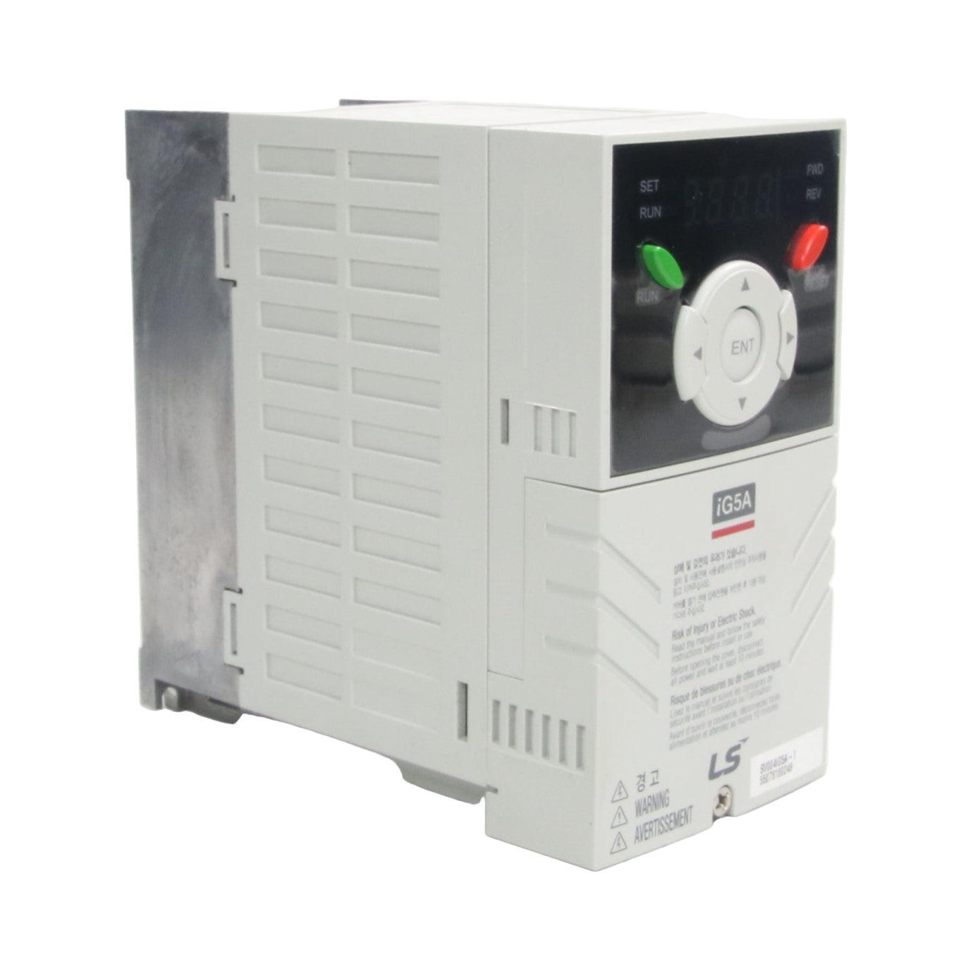 LS Electric SV004iG5A-1 AC Variable Frequency Drive-AC Variable Frequency Drive-01-AA-03-10-03-6152428142122-Used Industrial Parts