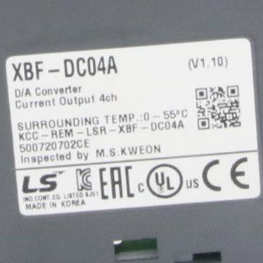 LS Electric XBF-DC04A Analog Output Module-Analog Output Module-Used Industrial Parts