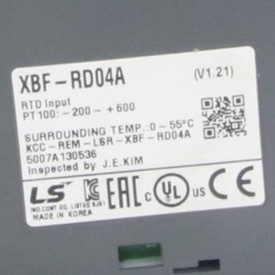 LS Electric XBF-RD04A RTD Input Module-RTD Input Module-Used Industrial Parts