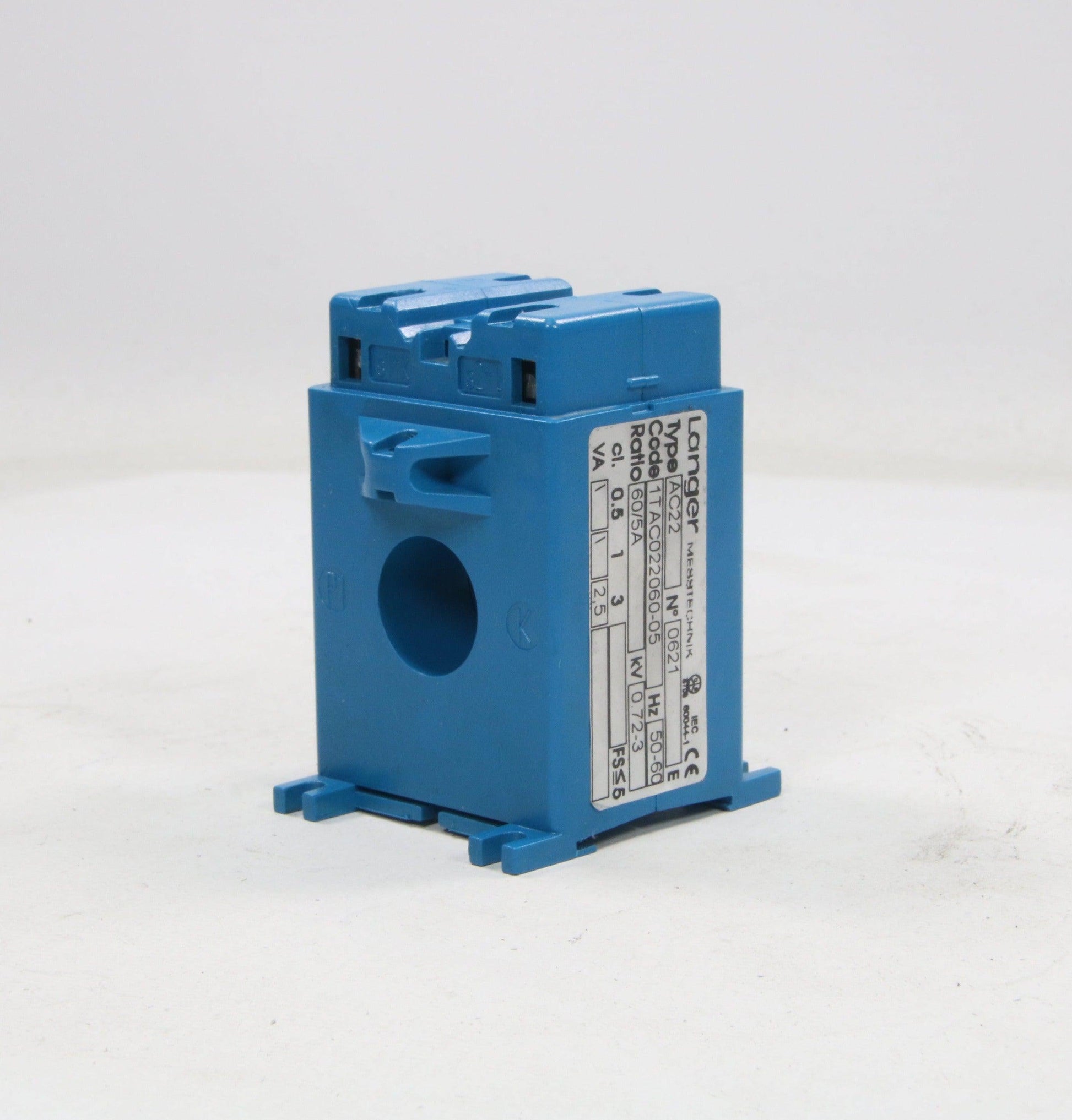 Langer Messtechnik Current Measuring Transformer AC22-Current Measuring Transformer-AB-03-02-Used Industrial Parts