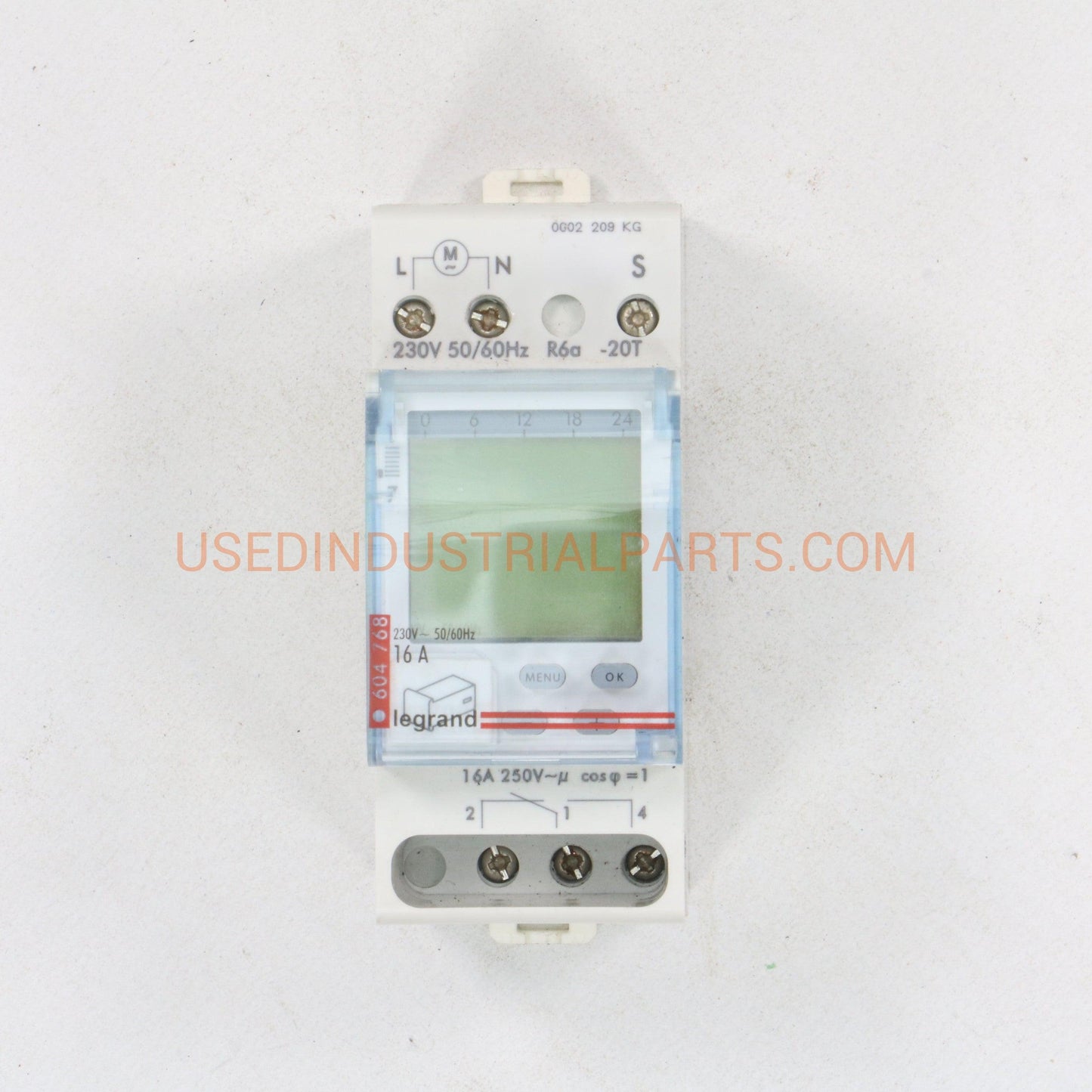 Legrand AlphaRex D21 Digital Time Switch-Digital Time Switch-AA-06-04-Used Industrial Parts